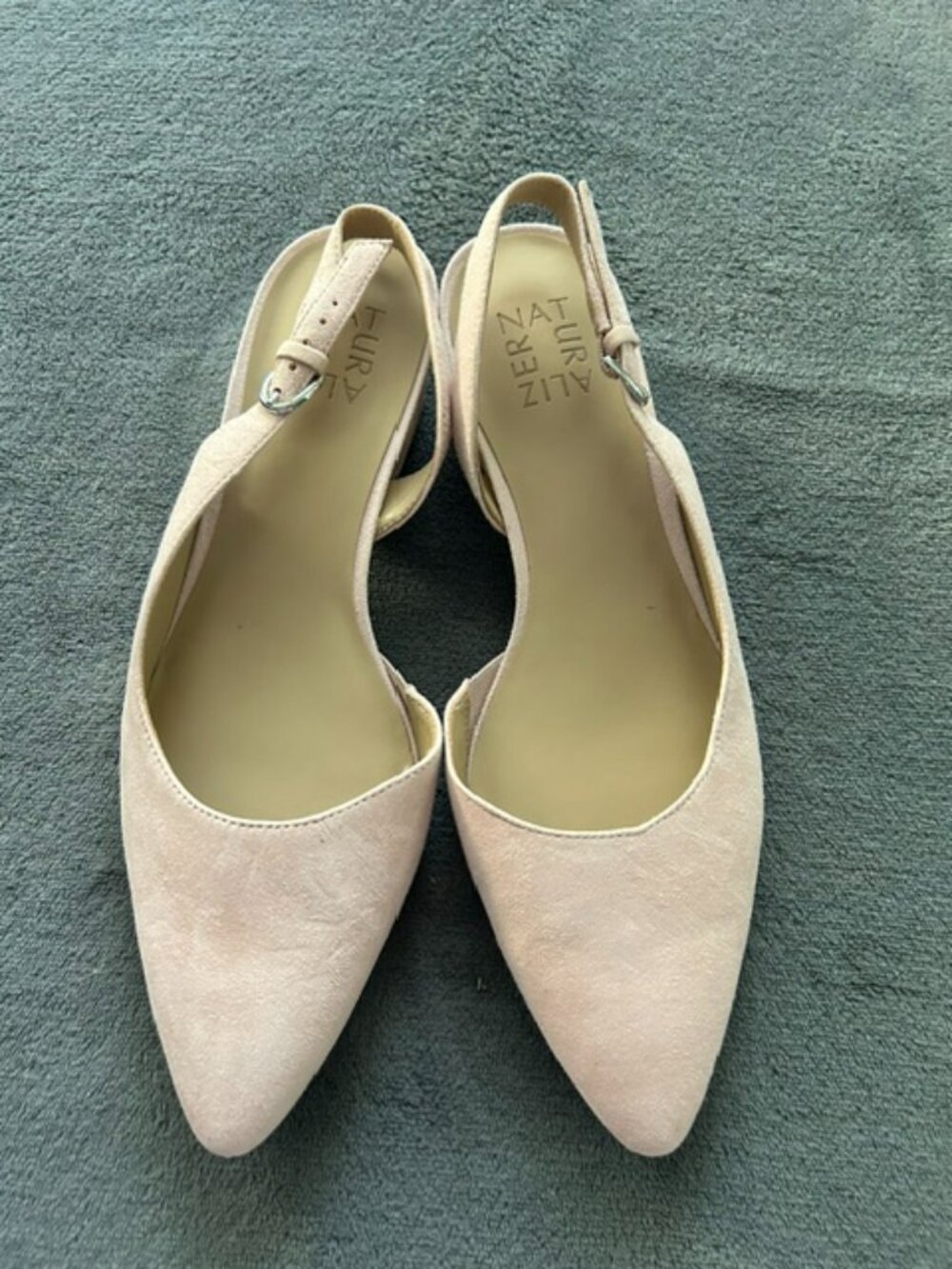 NWT Women's Naturalizer Banks Slingbacks, Rose Pink, Size 8W